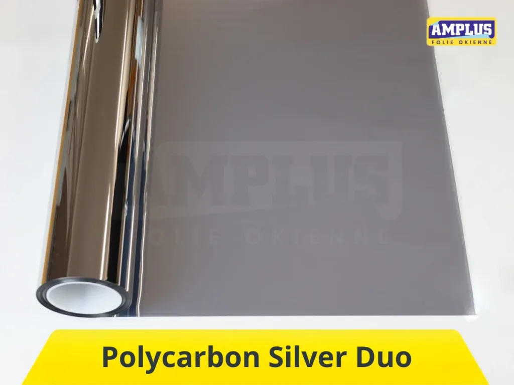 Polycarbon Silver Duo – folia na poliwęglan